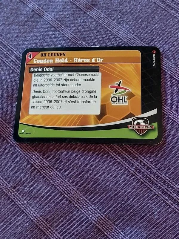 Tarjeta de fútbol: Megakicks / Dennis Odoi / OH Leuven – photo 2